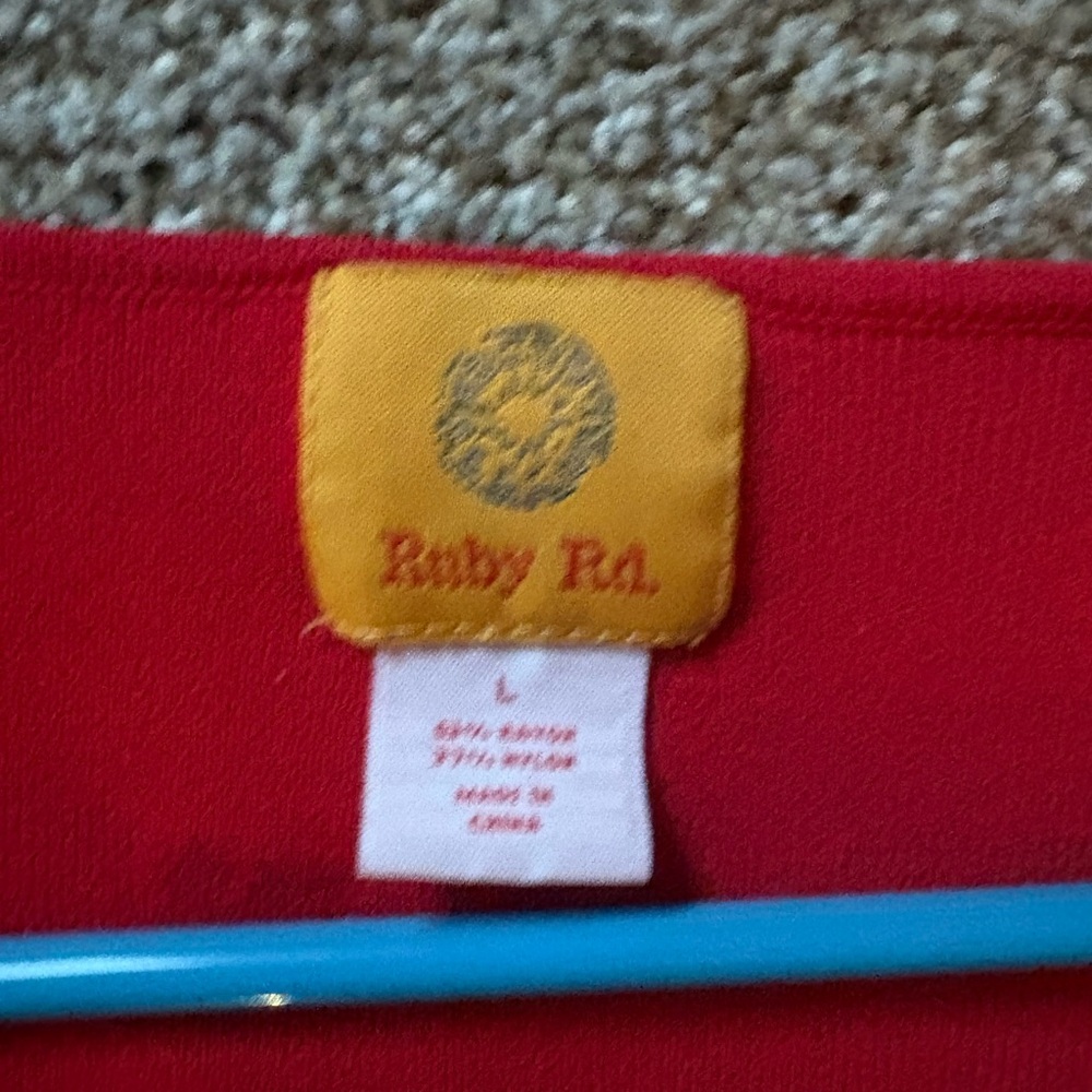 Ruby Red Womens Top - image 4